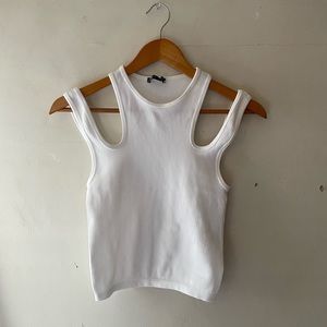 Zara join life white tank